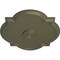 Ekena Millwork Waltz Ceiling Medallion (Fits Canopies up to 5 1/4"), 24"W x 20 1/2"H x 1 1/8"P, Painted Turtle CM24WAPTF - alternate 4